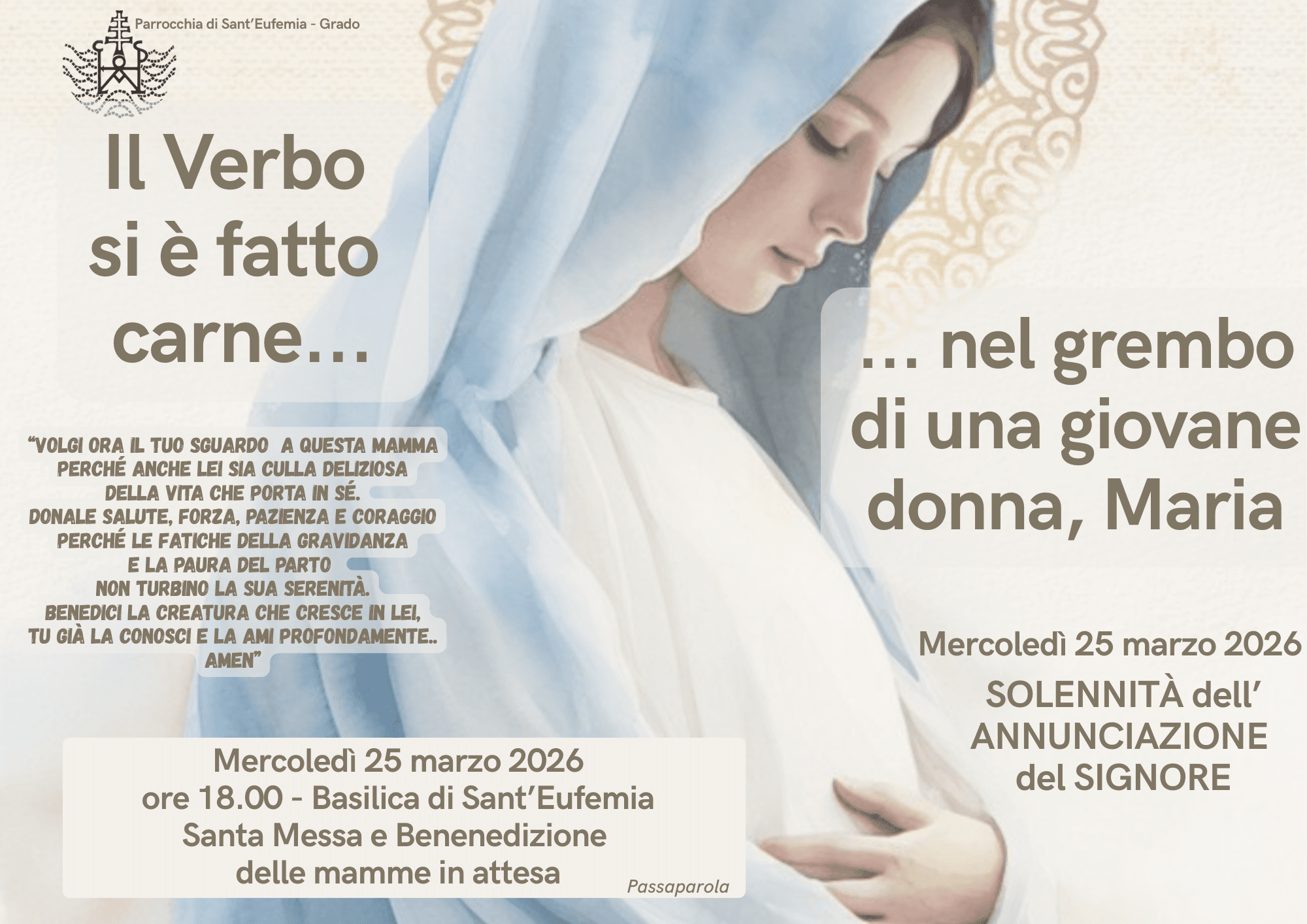 benedizione mamme